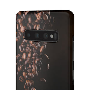 Coffee bean iphone Snap Cases
