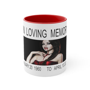 In loving memory sample Accent Coffee Mug, 11oz