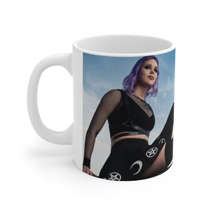 Sexy woman goth gothic Ceramic Mug 11oz