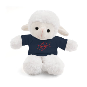 I love you Stuffed Animals with Tee