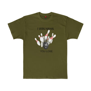 Funny Bowling Tagless T-Shirt
