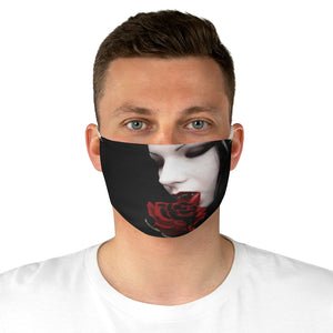 Vampire rose Fabric Face Mask