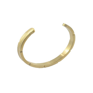 Mister Feather Cuff Bracelet