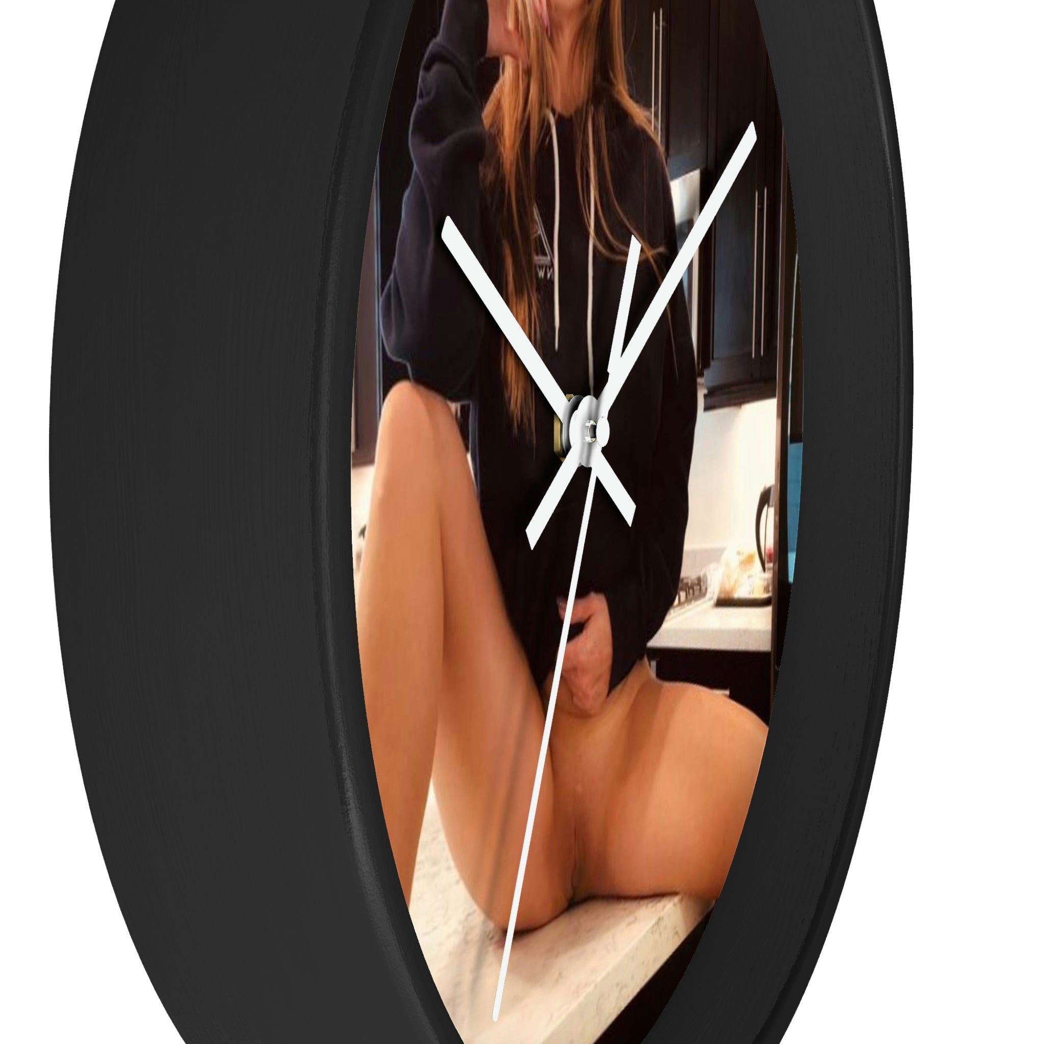 Dessert anyone Wall clock by Cameron Sloane
