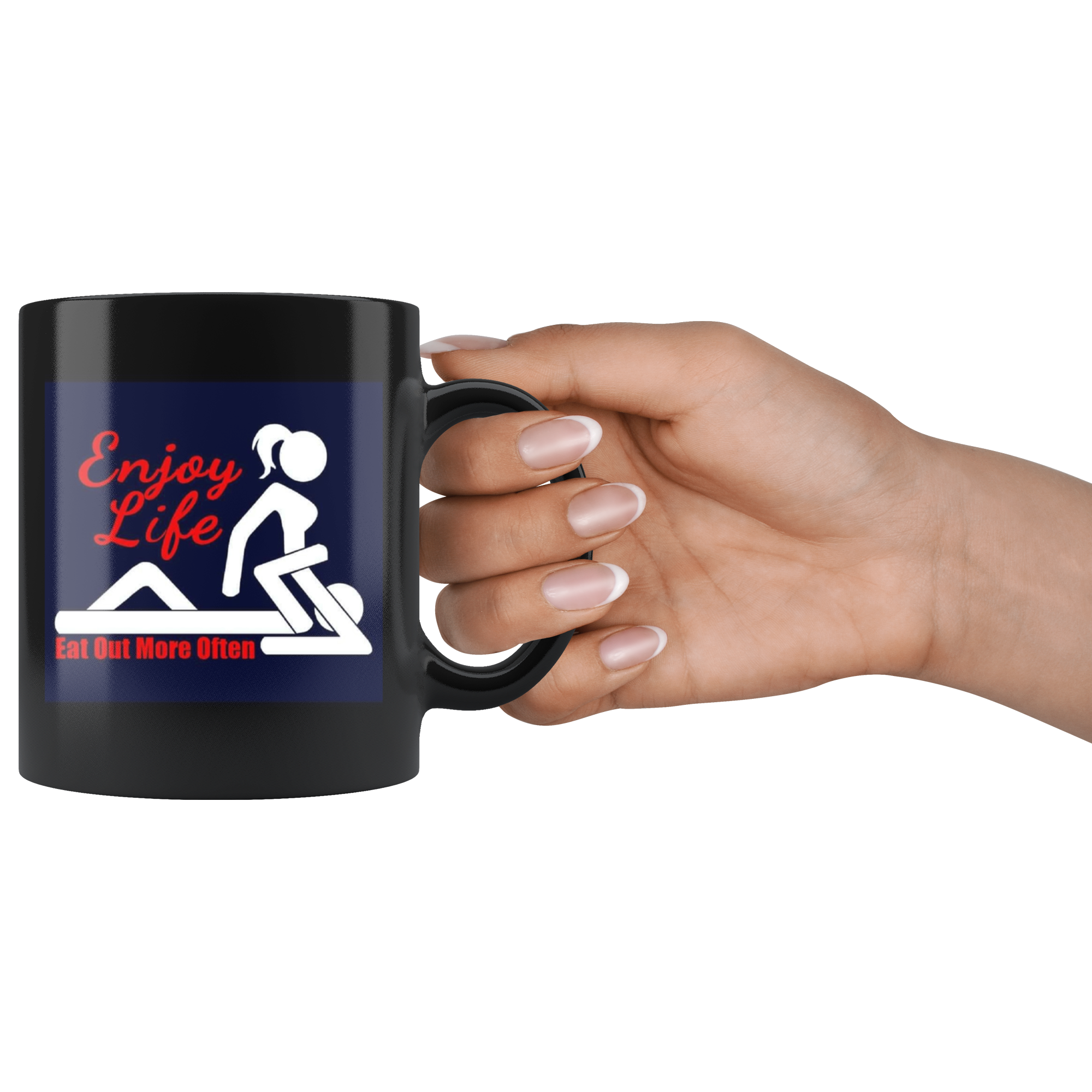 Enjoy life sexy funny 11 oz mug adult humor