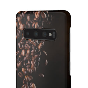 Coffee bean iphone Snap Cases