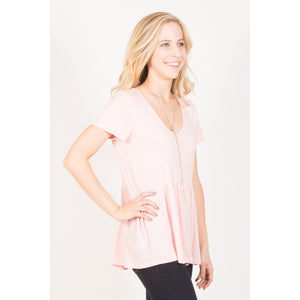 Ruffled Babydoll Tee