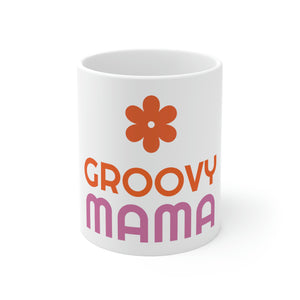 Groovy Mama Ceramic Mug 11oz