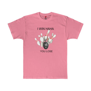 Funny Bowling Tagless T-Shirt
