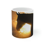 Horse in sunlight Ceramic Mug 11oz