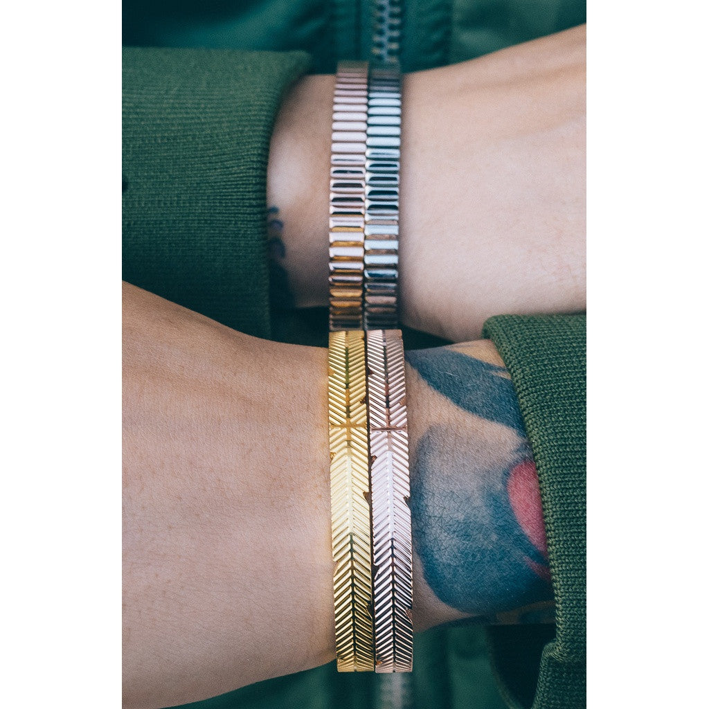 Mister Feather Cuff Bracelet