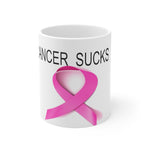 Cancer sucks Ceramic Mug 11oz