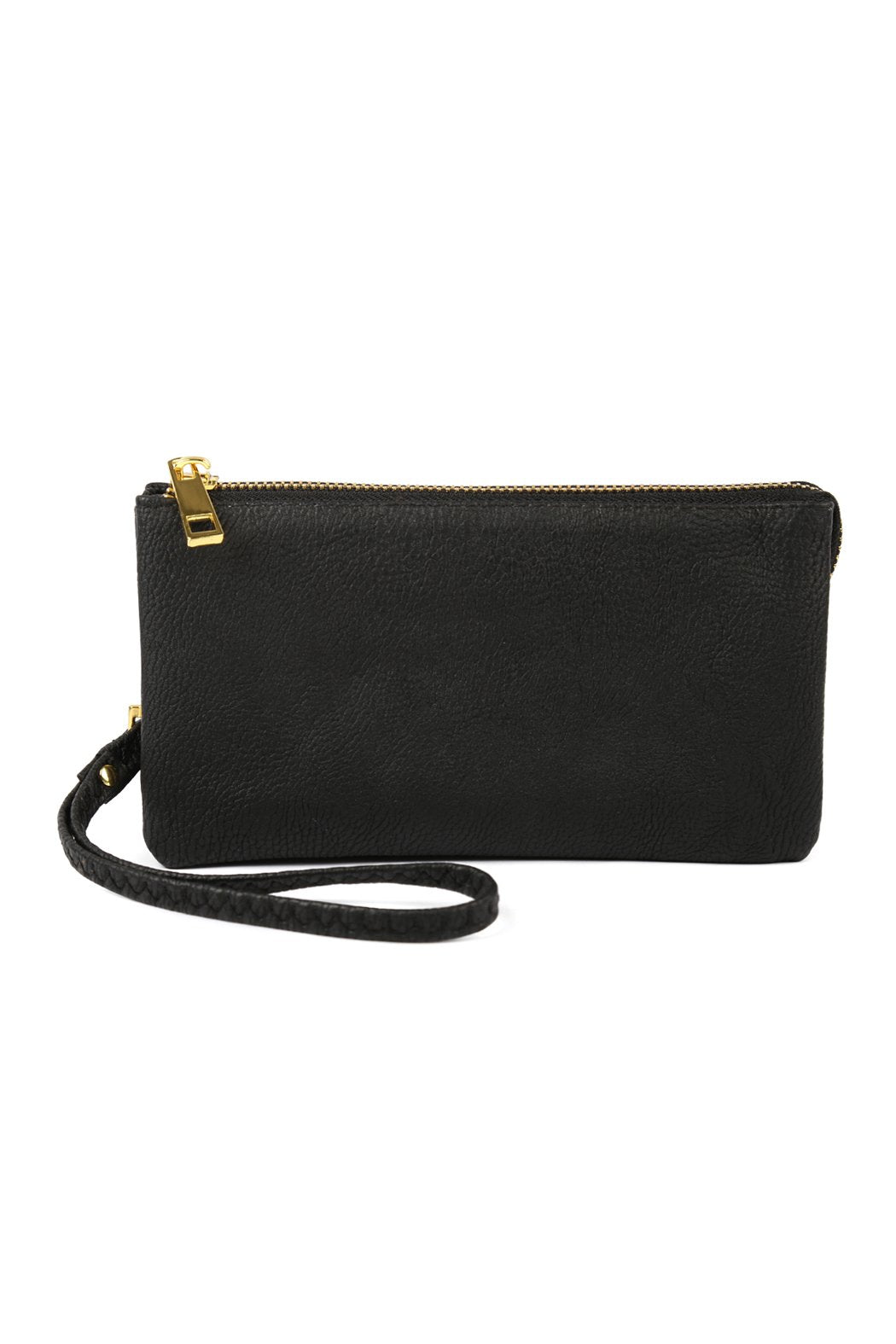 005 - Leather Wallet With Detachable Wristlet