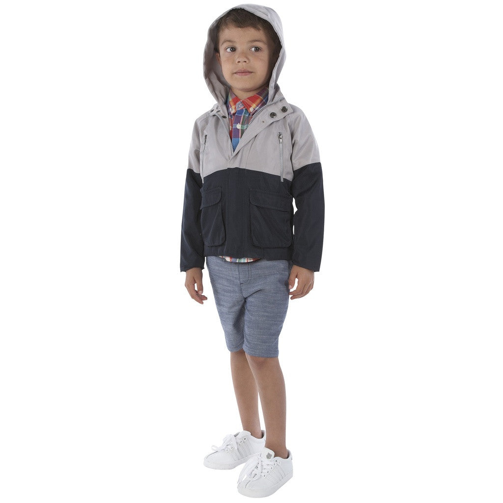 Colorblocked Waterproof Parka