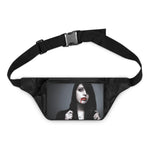 Sexy vampire girl with blood Fanny Pack, Black