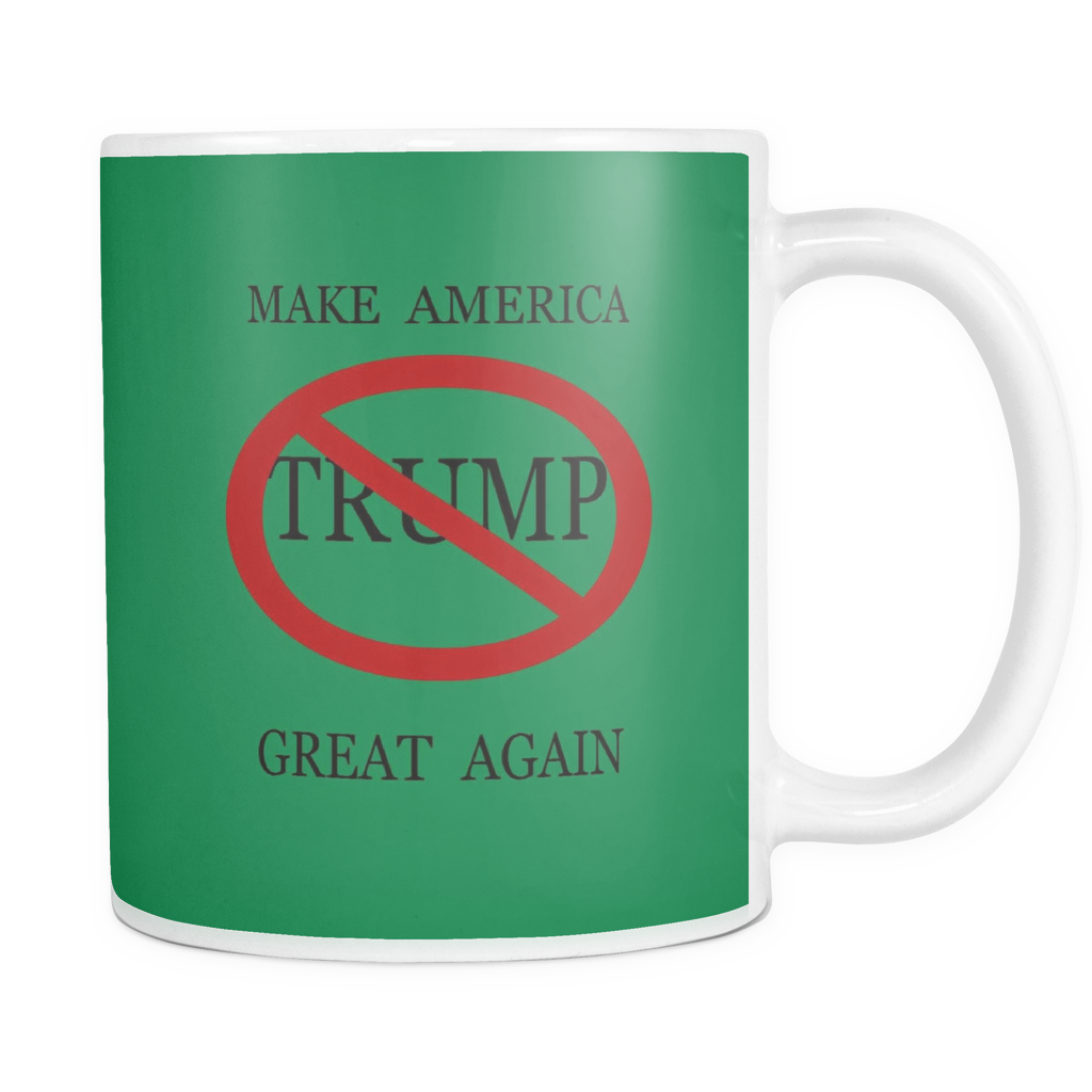 MAKE AMERICA GREAT AGAIN TRUMP 11 OUNCE DOUBLE SIDED COFFEE MUG
