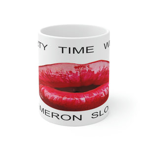Party time with White Ceramic Mug by Cameron Sloane