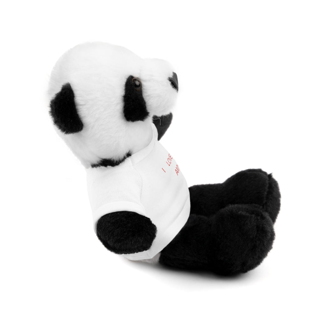 I LOVE YOU AMY Stuffed Animals with Tee