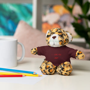 I LOVE YOU AMY Stuffed Animals with Tee