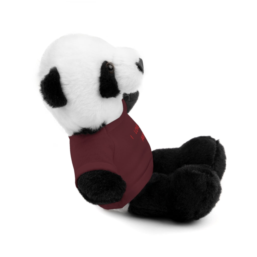 I LOVE YOU AMY Stuffed Animals with Tee
