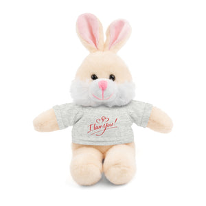I love you Stuffed Animals with Tee