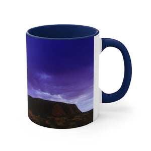 Lightning in nature Accent Coffee Mug, 11oz