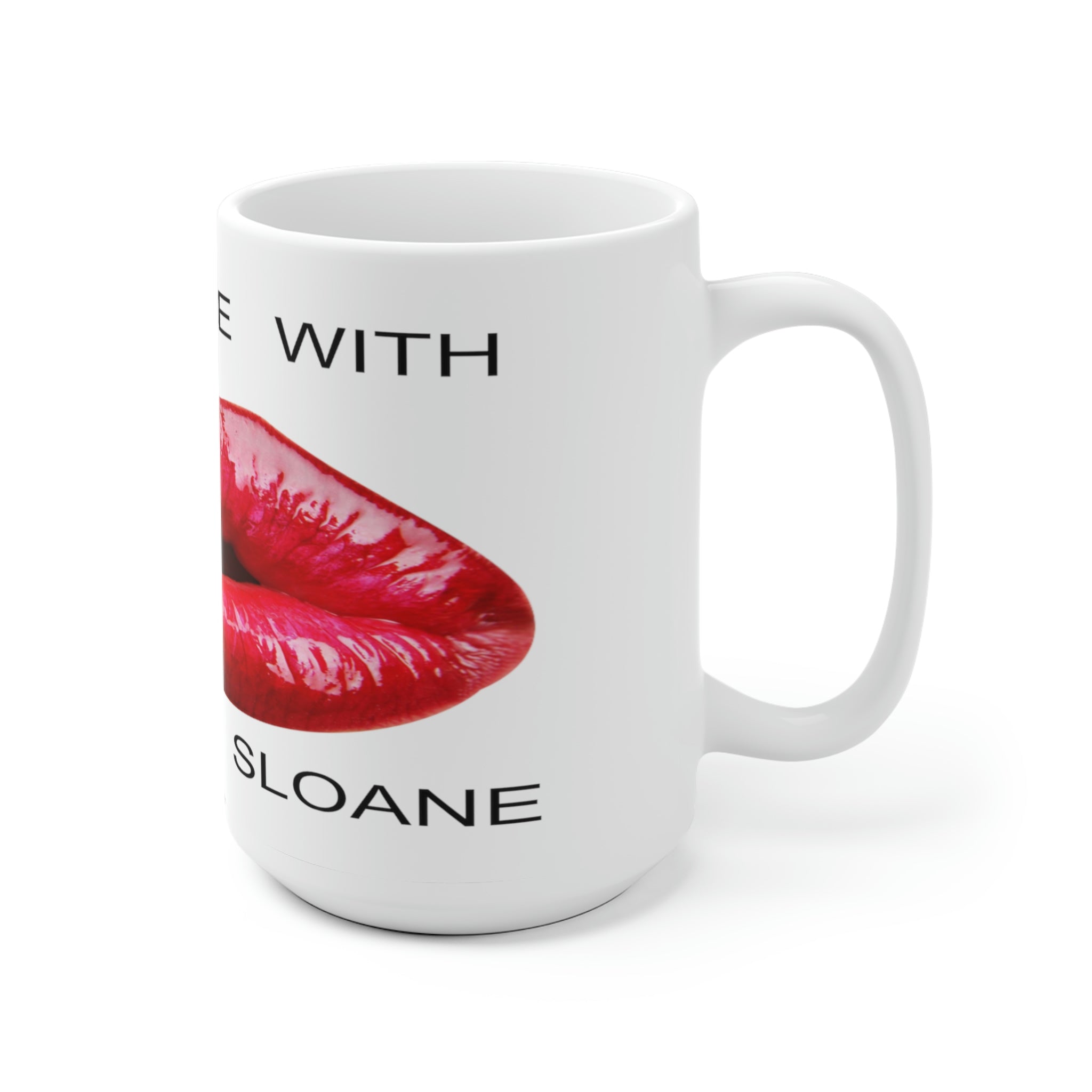 Party time with White Ceramic Mug by Cameron Sloane