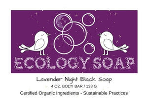 Lavender Night Black Soap