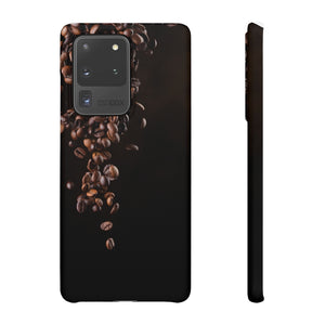 Coffee bean iphone Snap Cases