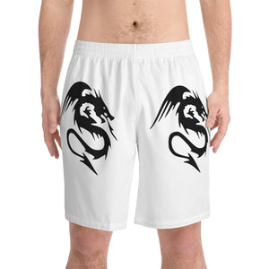 Dragon  Men's Elastic Beach Shorts (AOP)