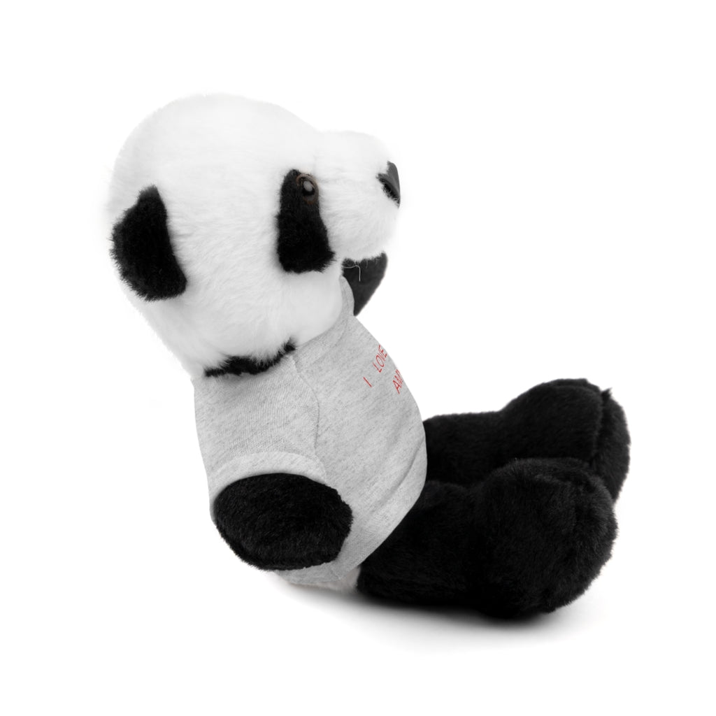 I LOVE YOU AMY Stuffed Animals with Tee