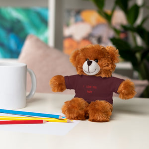 I LOVE YOU AMY Stuffed Animals with Tee