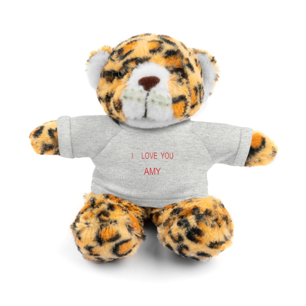 I LOVE YOU AMY Stuffed Animals with Tee