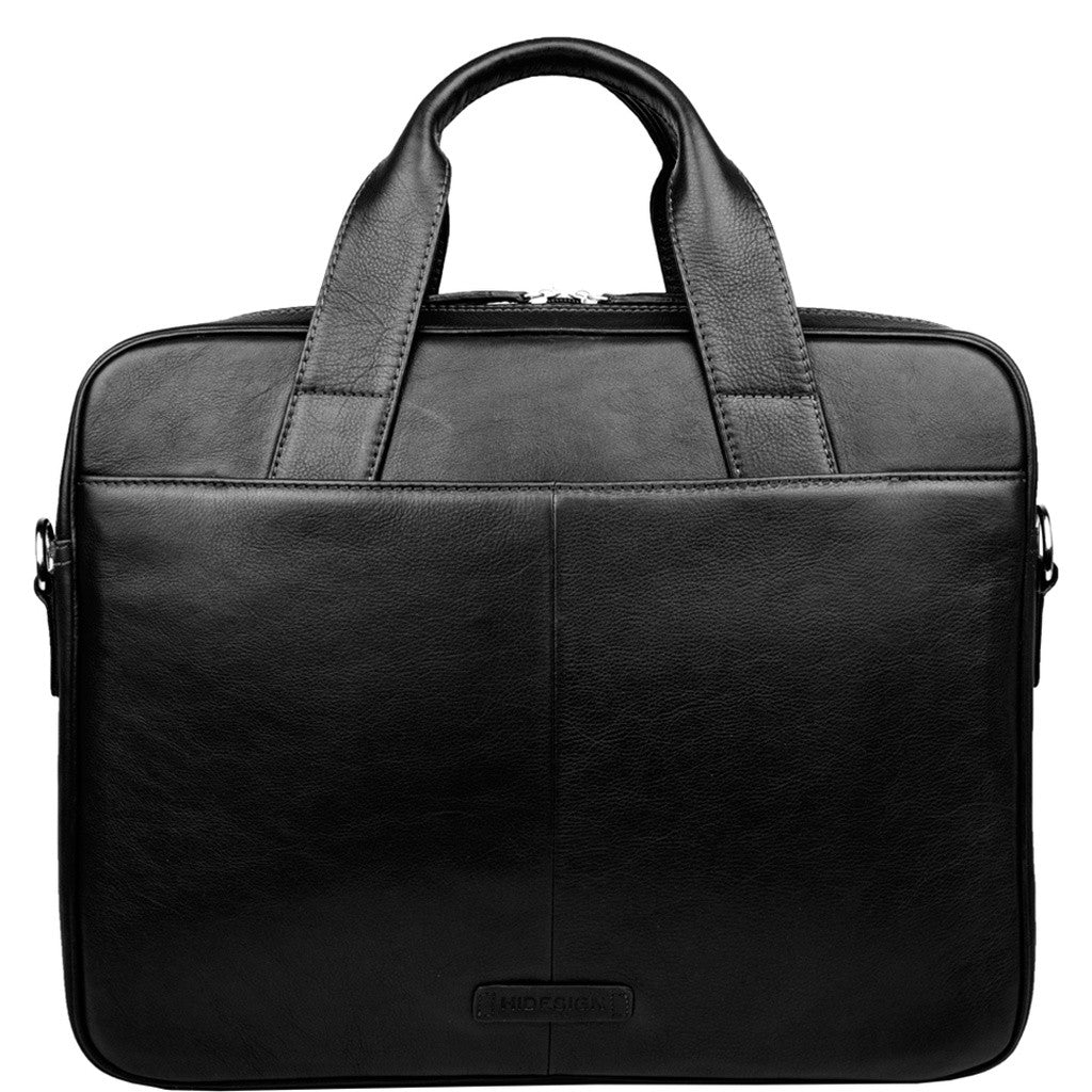 Hidesign Aldous Ziptop 15" Laptop Compatible Leather Work Bag