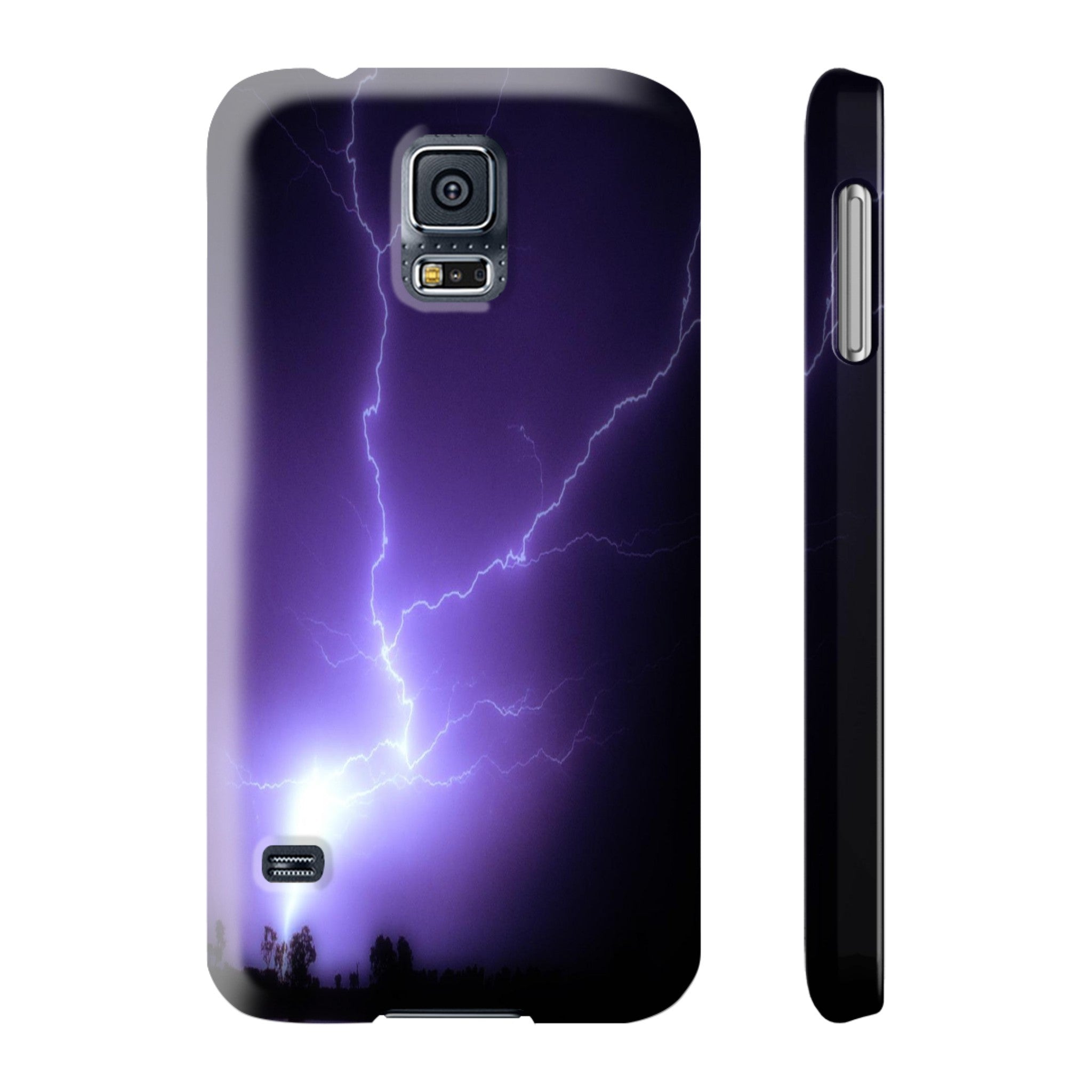 Purple Lightning  All US Phone cases