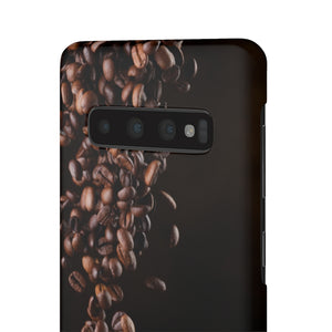 Coffee bean iphone Snap Cases