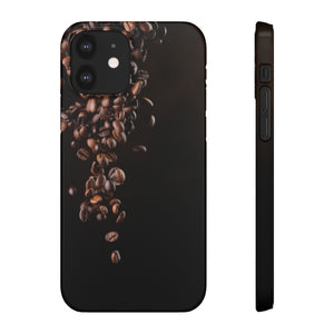 Coffee bean iphone Snap Cases