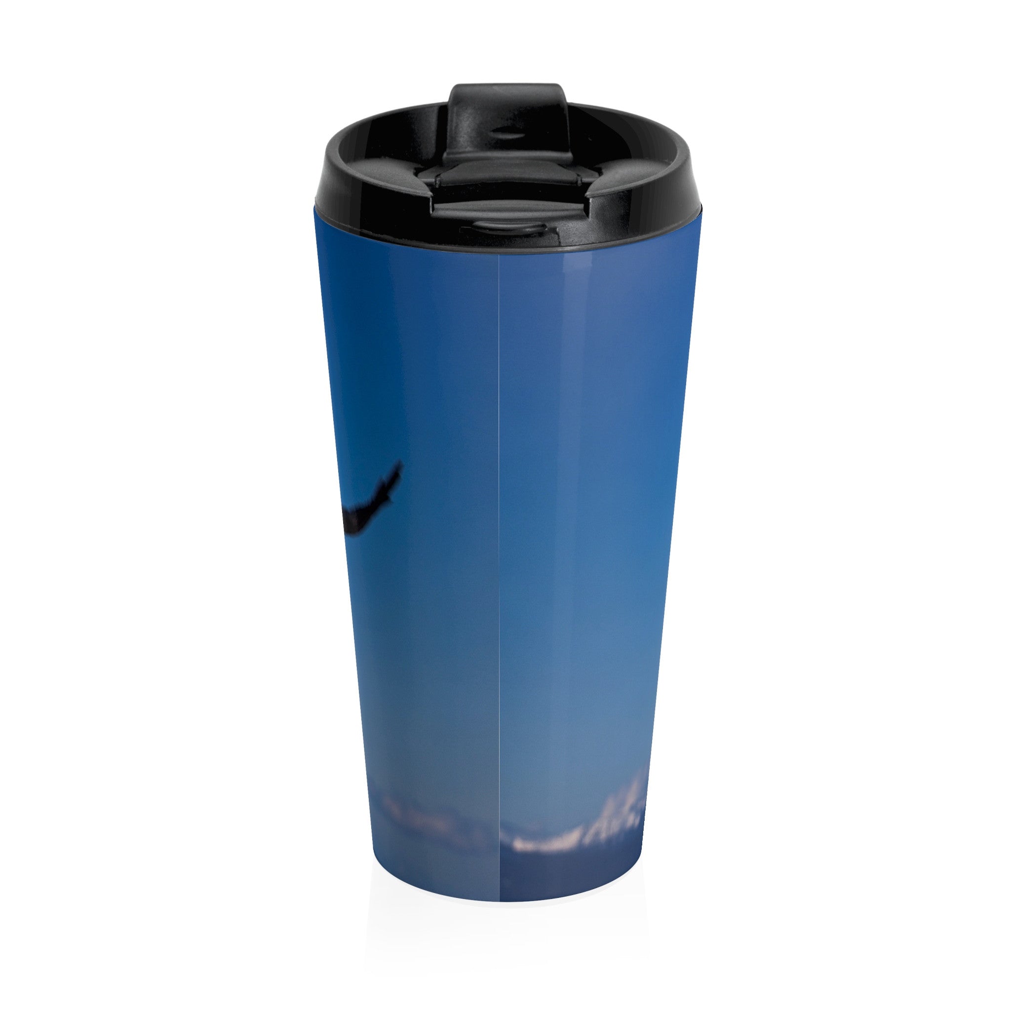 Eagle Wings Wraparound Stainless Steel Travel Mug