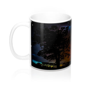 LIGHTNING AND COLORFUL SKY Mug 11oz