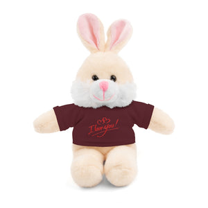 I love you Stuffed Animals with Tee