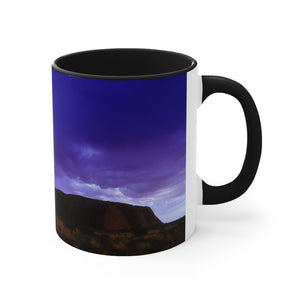 Lightning in nature Accent Coffee Mug, 11oz