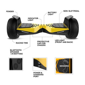 Yellow Hoverboard