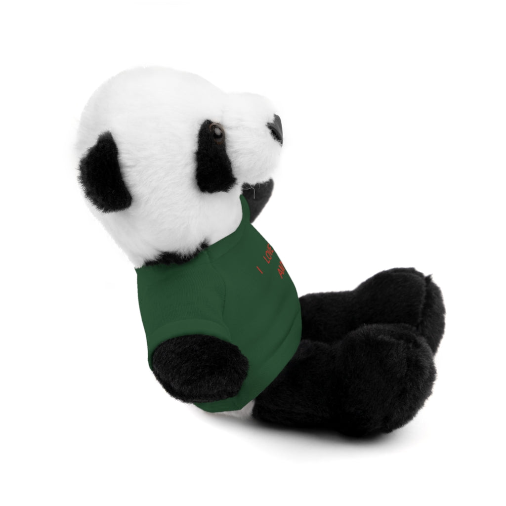 I LOVE YOU AMY Stuffed Animals with Tee