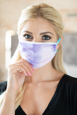 Rfm6002-Rtd023-Pkmnli-Tie Dye Reusable Face Mask for Adult