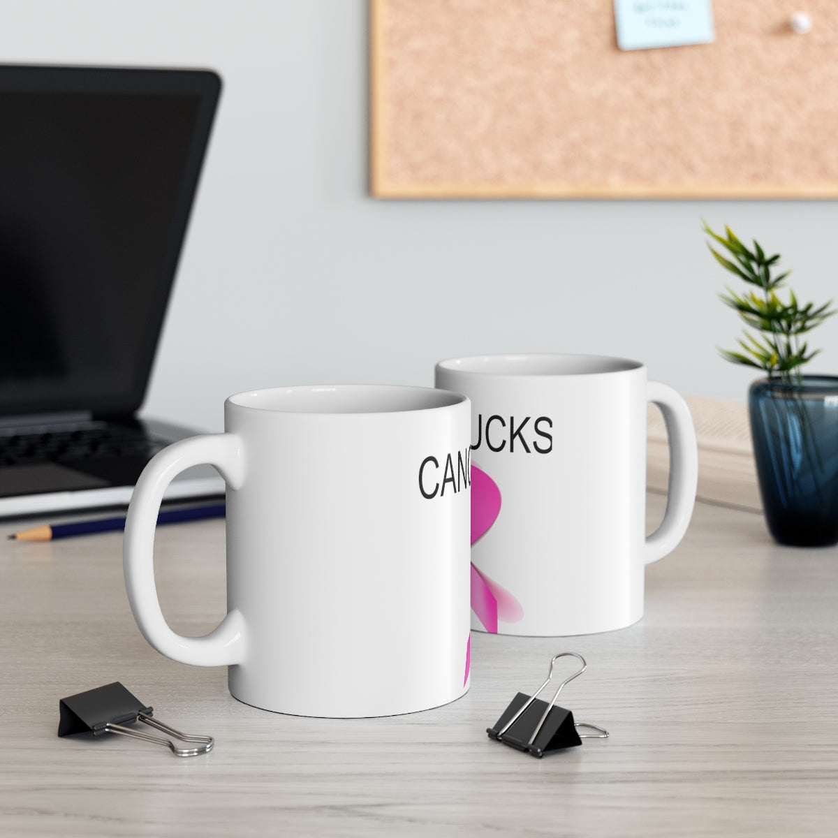 Cancer sucks Ceramic Mug 11oz