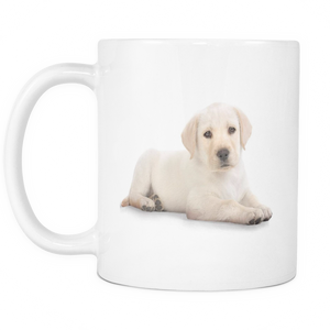 Cute dog double sided 11 ounce coffee mug