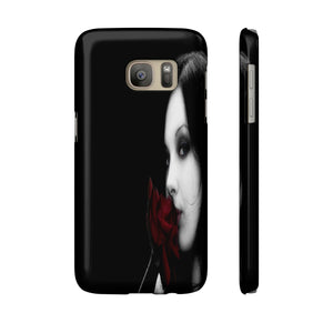 Gothic Beauty Kisses A  rose  All US Phone cases