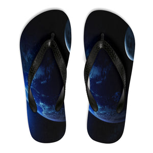 Planet Earth  Unisex Flip-Flops