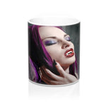 VAMPIRE WITH PURPLE HAIR  Coffee Mug