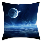 deep space Faux Suede Pillow 18"x18" - With Zipper